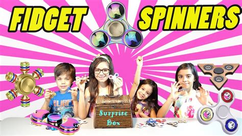 fidget spinner metal box|surprise fidget box.